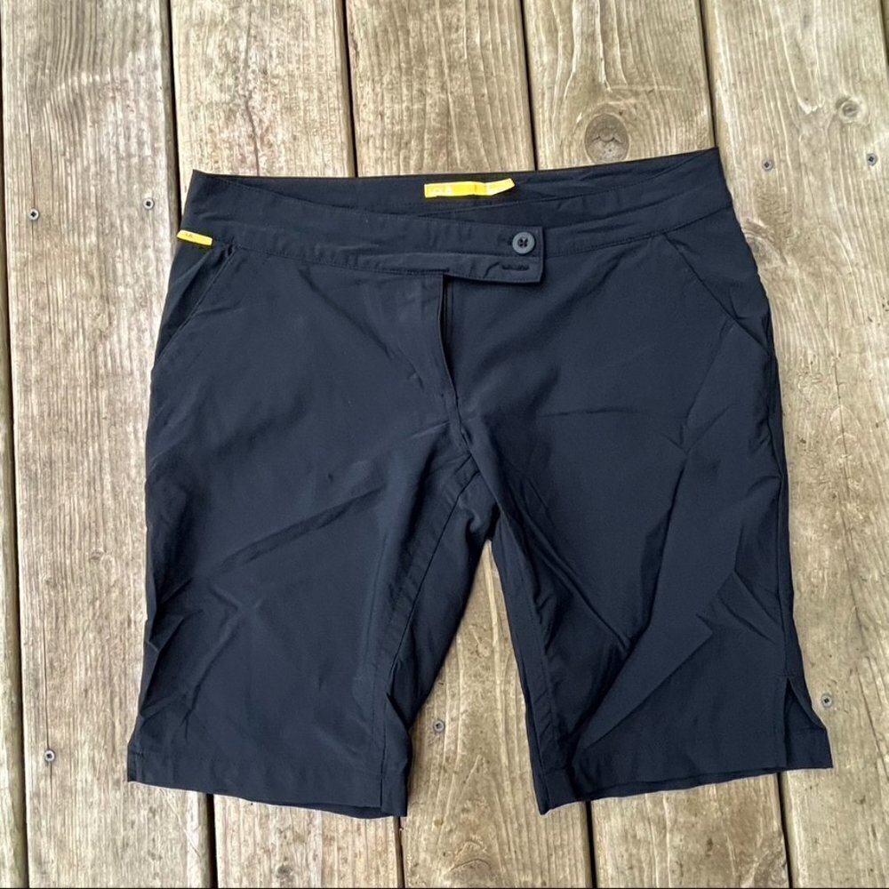 ** Lole Pursuit size 8 Walk Active Black Shorts quick dry